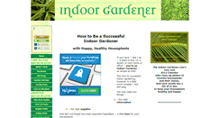 Desktop Screenshot of indoor-gardener.com